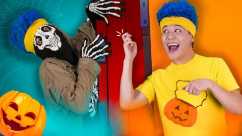 “Trick or Treat” Halloween Story | D Billions Kids Songs