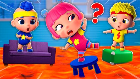The Floor is Lava with Baby DB | D Billions Kids Songs