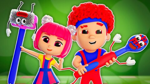 Clean with Me! | D Billions Kids Songs