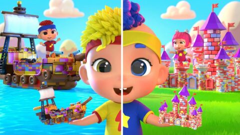 Please, Don’t Stop Building with Baby DB | D Billions Kids Songs