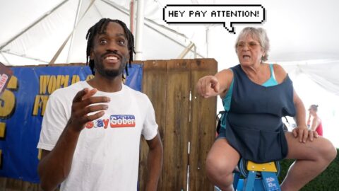 She Tried To Distract Me!