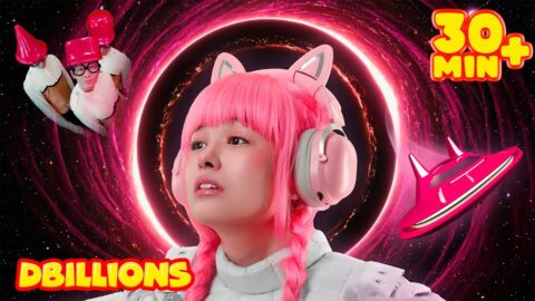 D Billions, WeeTwinz – Space Kitty (Meow Meow) | Mega Compilation | D Billions Kids Songs