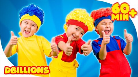 Trrr-Ra-Ta-Ta (Brush Your Teeth) with Super Mini DB | Mega Compilation | D Billions Kids Songs